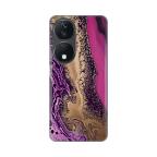 Maska Torbica Silikonska Print za Honor X7b Purple Gold Marble cena 2500 din slika