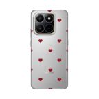 Maska Torbica Silikonska Print za Honor X7d 4G/400 Smart 5G Red Hearts cena 2500 din slika