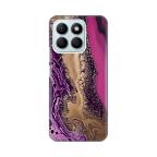 Maska Torbica Silikonska Print za Honor X8b Purple Gold Marble cena 2500 din slika