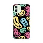 Maska Torbica Silikonska Print za iPhone 12 6.1 Black Color Smiles cena 2500 din slika
