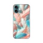Maska Torbica Silikonska Print za iPhone 16 Plus 6.7 Pastel Feathers cena 2500 din slika