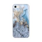 Maska Torbica Silikonska Print za iPhone 7/8/SE 2020/2022 Blue Gold Marble cena 2500 din slika