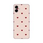 Maska Torbica Silikonska Print za Samsung A075F Galaxy A07 Beige Hearts cena 2500 din slika