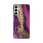 Maska Torbica Silikonska Print za Samsung A156B Galaxy A15 5G Purple Gold Marble cena 2500 din slika