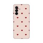 Maska Torbica Silikonska Print za Samsung A175F Galaxy A17 Beige Hearts cena 2500 din slika