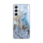 Maska Torbica Silikonska Print za Samsung A556B Galaxy A55 5G Blue Gold Marble cena 2500 din slika