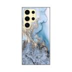 Maska Torbica Silikonska Print za Samsung S928B Galaxy S24 Ultra Blue Gold Marble cena 2500 din slika