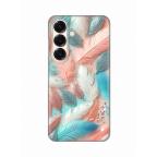 Maska Torbica Silikonska Print za Samsung S931B Galaxy S25 Pastel Feathers cena 2500 din slika