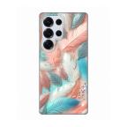 Maska Torbica Silikonska Print za Samsung S938B Galaxy S25 Ultra Pastel Feathers cena 2500 din slika