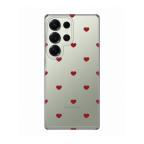 Maska Torbica Silikonska Print za Samsung S938B Galaxy S25 Ultra Red Hearts cena 2500 din slika
