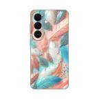 Maska Torbica Silikonska Print za Samsung S941B Galaxy S26 Pastel Feathers cena 2500 din slika