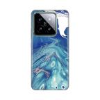 Maska Torbica Silikonska Print za Xiaomi 14 Blue Marble cena 1000 din slika
