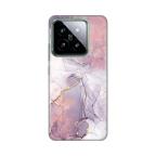 Maska Torbica Silikonska Print za Xiaomi 14 Pink Marble cena 1000 din slika