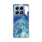 Maska Torbica Silikonska Print za Xiaomi 14T Pro Blue Marble cena 2500 din slika