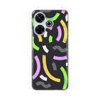 Maska Torbica Silikonska Print za Xiaomi Redmi 13 Happy Lines gray cena 2500 din slika