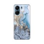 Maska Torbica Silikonska Print za Xiaomi Redmi 13C Blue Gold Marble cena 2500 din slika