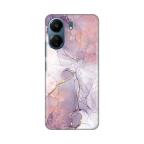 Maska Torbica Silikonska Print za Xiaomi Redmi 13C Pink Marble cena 2500 din slika