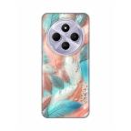 Maska Torbica Silikonska Print za Xiaomi Redmi 14C/Redmi A4 Pastel Feathers cena 2500 din slika