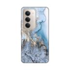 Maska Torbica Silikonska Print za Xiaomi Redmi 15 4G Blue Gold Marble cena 2500 din slika