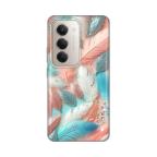 Maska Torbica Silikonska Print za Xiaomi Redmi 15 4G Pastel Feathers cena 2500 din slika