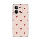 Maska Torbica Silikonska Print za Xiaomi Redmi 15C 4G Beige Hearts cena 2500 din slika