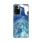 Maska Torbica Silikonska Print za Xiaomi Redmi Note 11 Pro Plus/Poco X4 NFC Blue Marble cena 2500 din slika