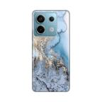 Maska Torbica Silikonska Print za Xiaomi Redmi Note 13 Pro 5G Blue Gold Marble cena 2500 din slika