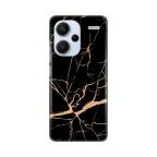 Maska Torbica Silikonska Print za Xiaomi Redmi Note 13 Pro Plus All Black cena 2500 din slika