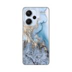Maska Torbica Silikonska Print za Xiaomi Redmi Note 13 Pro Plus Blue Gold Marble cena 2500 din slika