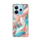 Maska Torbica Silikonska Print za Xiaomi Redmi Note 14 4G (SRB) Pastel Feathers cena 2500 din slika