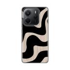 Maska Torbica Silikonska Print Skin za Xiaomi Redmi Note 14 4G (SRB) Black Flow cena 2500 din slika
