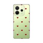 Maska Torbica Silikonska Print za Xiaomi Redmi Note 14 4G (SRB) Red Hearts cena 2500 din slika