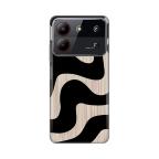 Maska Torbica Silikonska Print Skin za ZTE Blade A54 Black Flow cena 2500 din slika