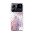 Maska Torbica Silikonska Print za ZTE Blade A54 Pink Marble cena 2500 din slika
