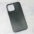 Maska Torbica silikonska Skin za iPhone 13 Pro Max 6.7 mat crna cena 1000 din slika