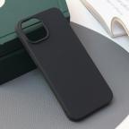 Maska Torbica silikonska Skin za iPhone 15 6.1 mat crna cena 1000 din slika