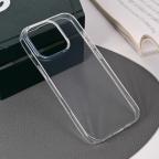Maska Torbica silikonska Skin za iPhone 16 Pro 6.3 transparent cena 1000 din slika
