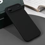 Maska Torbica silikonska Skin za iPhone 17 Air 6.6 mat crna cena 1000 din slika