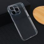 Maska Torbica silikonska Ultra Thin with pluggy za iPhone 14 Pro 6.1 transparent cena 1000 din slika