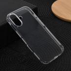 Maska Torbica silikonska Ultra Thin with pluggy za iPhone 17 6.3 transparent cena 1000 din slika
