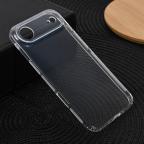 Maska Torbica silikonska Ultra Thin with pluggy za iPhone 17 Air 6.6 transparent cena 1000 din slika