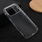 Maska Torbica silikonska Ultra Thin with pluggy za iPhone 17 Pro 6.3 transparent cena 1000 din slika