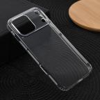 Maska Torbica silikonska Ultra Thin with pluggy za iPhone 17 Pro Max 6.9 transparent cena 1000 din slika