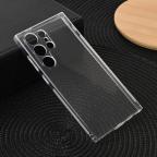 Maska Torbica silikonska Ultra Thin with pluggy za Samsung S928B Galaxy S24 Ultra transparent cena 1000 din slika