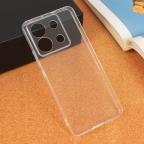 Maska Torbica silikonska Ultra Thin za Xiaomi Redmi Note 13 Pro 5G (EU) transparent cena 1000 din slika