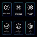 Maska Torbica Slash za iPhone 14 Pro 6.1 crna slika 5