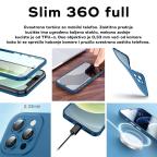 Maska Torbica Slim 360 Full za iPhone 12 6.1 crvena slika 3
