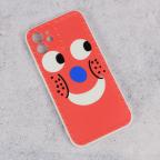 Maska Torbica Smile face za iPhone 12 6.1 crvena cena 1000 din slika