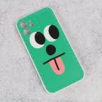 Maska Torbica Smile face za iPhone 12 6.1 zelena cena 1000 din slika