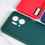 Maska Torbica Soft Silicone za Honor X7a plava slika 2